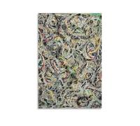 Jackson Pollock Works《Eyes in The Heat》Printing Posters Versatile Canvas Print Wall Art Paintings Home Decor for Living Room Bedroom 20x30inch(50x75cm)