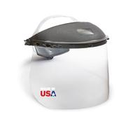 Jackson Safety 14953 Anthem+ Face Shield/Face Guard Kit, Ratcheting Headgear, Polycarbonate Window Included for visor face protection