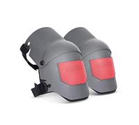 JACKSON SAFETY 95110 Universal, Grey/Orange Ultra-Flex Premium Grade protective durable comfort anti-slip Knee Pads for construction, work, gardening, flooring or DIY, grey