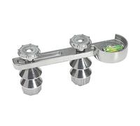 Jackson Safety Contour 14786 1/2" Aluminum Dial Angle Flange Level