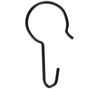 Jackson Safety Welding Curtain Hooks (Pack of 10), Black, Metal, 100% Metal, Heavy Duty, Pipe Mount, Fit 1.5" - 2" Pipe, for Welding Curtains