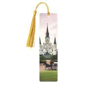 Jackson Square Printed Metal Bookmarks M - Gold Lightweight Aluminium Book Marker for Books, Journals & Gifts, Ideal Book Lovers, Holiday Decor & Crafts