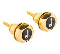 Jackson® Strap Locks for Guitar or Bass, Gold
