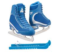 Jackson Ultima Softec Vista Women's/Girls Figure Ice Skates - Womens Size 11.0 Bundle with Guardog Skate Guards