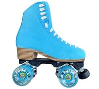 Jackson Ultima Vista Viper Nylon Outdoor Roller Skates, Womenâ€™s Size 7, Teal with Teal Pulse Lite Wheels
