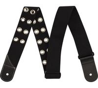 Jackson Unisex's Cotton Grommet Strap Guitar, Black, Adjustable