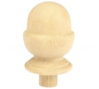 Jackson Woodturners Oak Acorn Newel Cap 90mm
