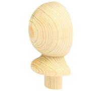 Jackson Woodturners Pine Ball Half Newel Cap 82mm