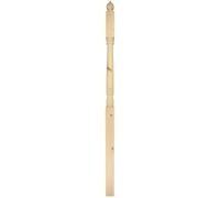 Jackson Woodturners Pine Complete Newel Post with Ball Cap 1465mm x 70mm
