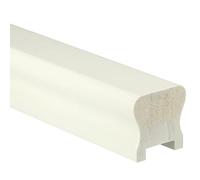 Jackson Woodturners White Primed HR Handrail with 41mm Groove & Infill - Stair Handrail, 59x59mm, 1800-4200mm (4200mm)