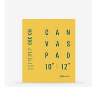 Jackson's : 100% Cotton Canvas Pad : Universal Primed : 380gsm : 10 Sheets : 10x12in