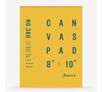Jackson's : 100% Cotton Canvas Pad : Universal Primed : 380gsm : 10 Sheets : 8x10in