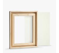 Jackson's : 18x24cm Handmade Board 540 Extra Fine Oil Primed Linen and Ready-Made Lime Wood Frame Set