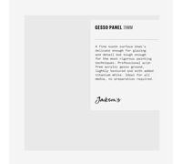 Jackson's : 19mm White Gesso Cradled Painting Panel : 5x5in