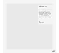 Jackson's : 19mm White Gesso Cradled Painting Panel : 8x8in : Box of 10