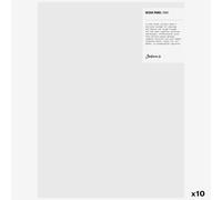 Jackson's : 19mm White Gesso Cradled Painting Panel : 9x12in : Box of 10