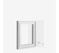 Jackson's : 20x30cm Handmade Board 535 Fine Grain Universally Primed Linen and White Ready-Made Ayous Wood Frame Set