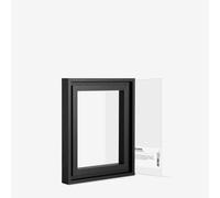 Jackson's : 24x30cm Handmade Board 535 Fine Grain Universally Primed Linen and Black Ready-Made Ayous Wood Frame Set