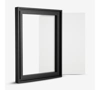 Jackson's : 30x40cm Handmade Board 112 Moderately Fine Universally Primed Linen and Black Ready-Made Ayous Wood Frame Set