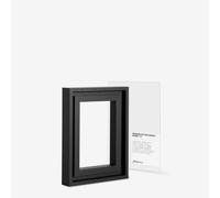 Jackson's : 6x8in Panel and Black Ready-Made Ayous Wood Frame Set