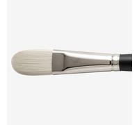 Jackson's : Akoya : White Synthetic Bristle Hair Brush : Filbert : No.12
