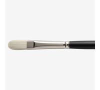 Jackson's : Akoya : White Synthetic Bristle Hair Brush : Filbert : No.7