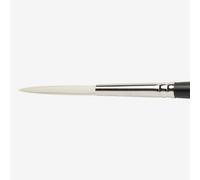 Jackson's : Akoya : White Synthetic Bristle Hair Brush : Liner : No.12