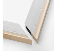 Jackson's : Alu Pro : Museum : 25mm : 110cm (Apx.43in) : Aluminium Stretcher Bar Pair : Slim Profile