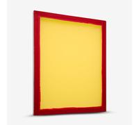 Jackson's : Aluminium Ready Stretched Screen : 120T Yellow Mesh : 19x24 Inches