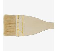 Jackson's : Artist Hake White Goat Hair Brush : Flat : 2.25in (60mm)