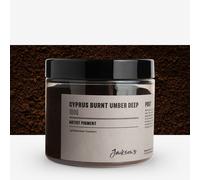 Jackson's : Artist Pigment : Cyprus Burnt Umber Deep PBr7 : 100g (in 200ml Jar)