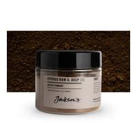 Jackson's : Artist Pigment : Cyprus Raw Umber Deep PBr7 : 25g (in 50ml Jar)