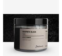 Jackson's : Artist Pigment : Graphite Black PBk10 : 100g (in 200ml Jar)
