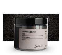 Jackson's : Artist Pigment : Graphite Silver PBk10 : 100g (in 200ml Jar)