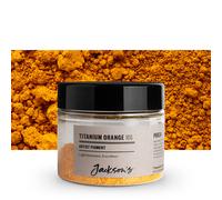 Jackson's : Artist Pigment : Titanium Orange PBr24 : 10g (in 50ml Jar)