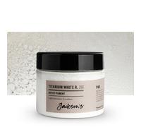 Jackson's : Artist Pigment : Titanium White Rutile PW6 : 25g (in 50ml Jar)