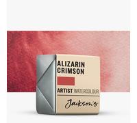 Jackson's : Artist Watercolour Paint : Half Pan : Alizarin Crimson