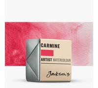 Jackson's : Artist Watercolour Paint : Half Pan : Carmine