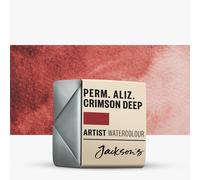 Jackson's : Artist Watercolour Paint : Half Pan : Permanent Alizarin Crimson Deep