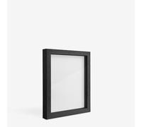 Jackson's : Black Ready-Made Ayous Wood Frame 16mm Spacer : 6x8in Artwork : 8x10in Frame Size (Apx.15x20cm - 20x25cm)