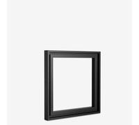 Jackson's : Black Ready-Made Ayous Wood Frame for Panels 12x12in : 8mm Rebate : 9mm Face