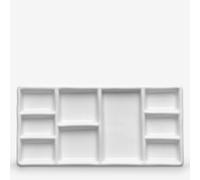 Jackson's : Ceramic Palette : 9 Well : 8.8x17.8cm