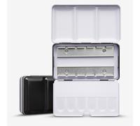 Jackson's : Empty Metal Watercolour Box : Holds 12 Half Pans or 6 Full Pans