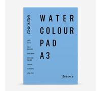 Jacksons : Fabriano : Watercolour Pad : 300gsm : 140lb : A3 : 10 Sheets : Cold Pressed : Fine Grain