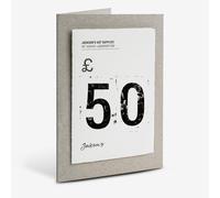 Jackson's : Gift Voucher Card : £50