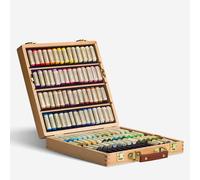 Jackson's : Handmade Soft Pastel : 112 Colours : Wooden Box Set