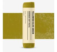 Jackson's : Handmade Soft Pastel : Yellowish Olive Green