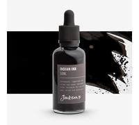 Jackson's : Indian Ink : 50ml : Black : With Dropper