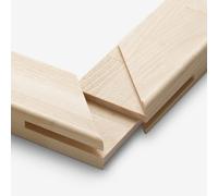 Jackson's : Museum Stretcher Bar Pair : 25x65mm : 160cm (63in Approx.) : With 2 Cross Bar Holes