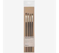 Jackson's : Oil & Acrylic Brush Shape Comparison Set : Set of 4 Procryl Brushes